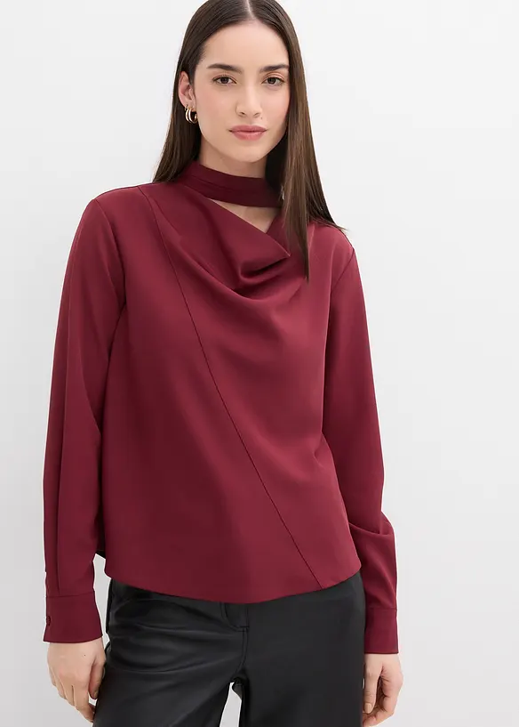 Blouse légèrement brillante, bonprix