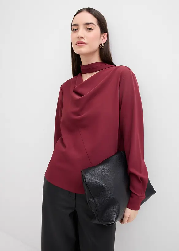 Blouse légèrement brillante, bonprix