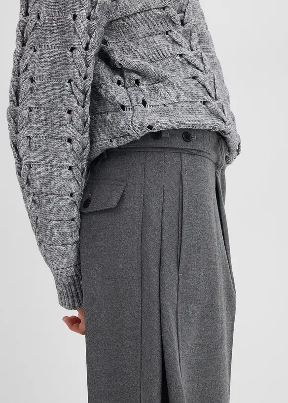 Pantalon à taille élastiquée, bonprix