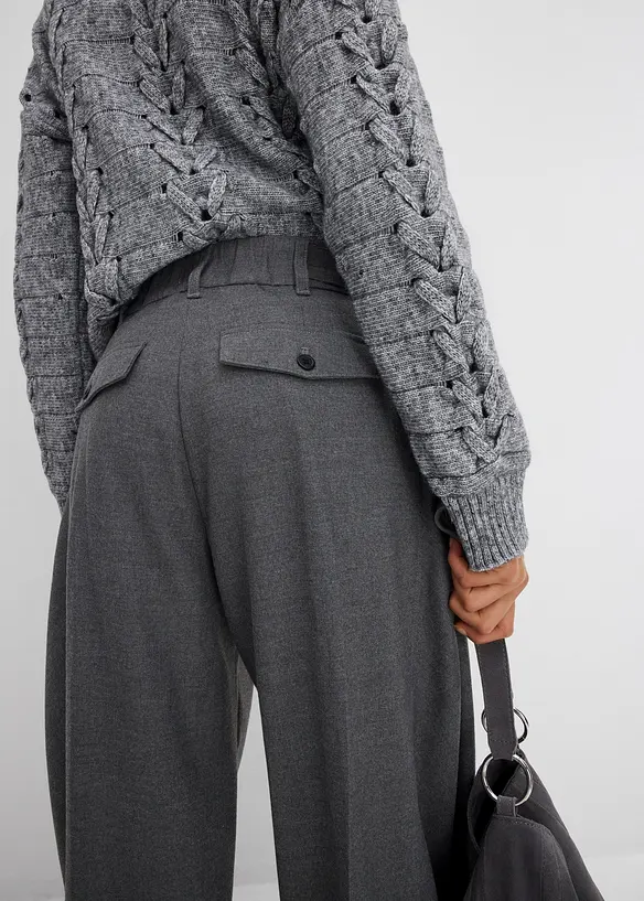 Pantalon à taille élastiquée, bonprix