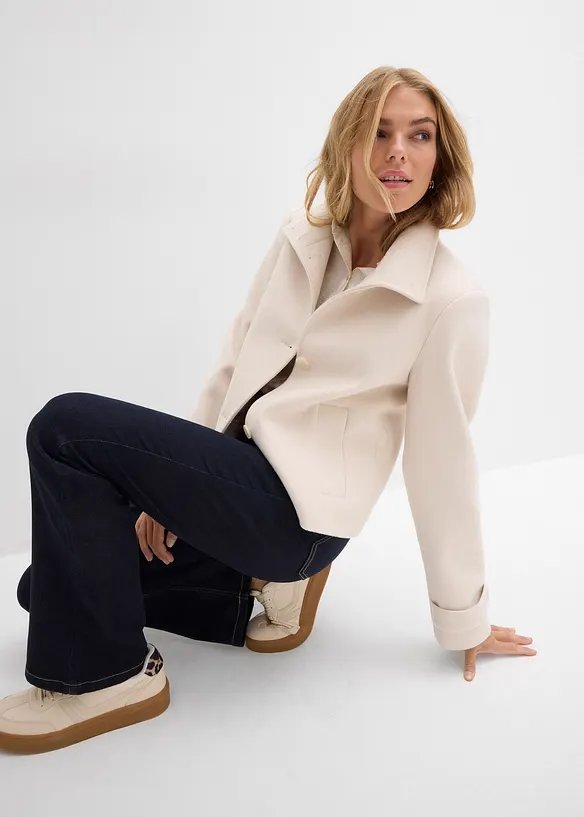 Jean bootcut taille haute, bonprix