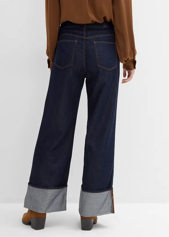 Jean baggy taille mi-haute, bonprix