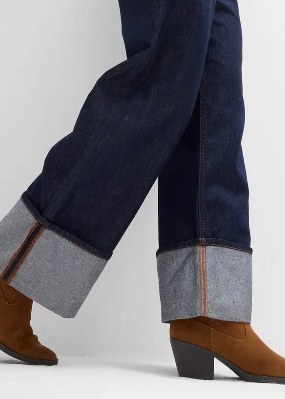 Jean baggy taille mi-haute, bonprix