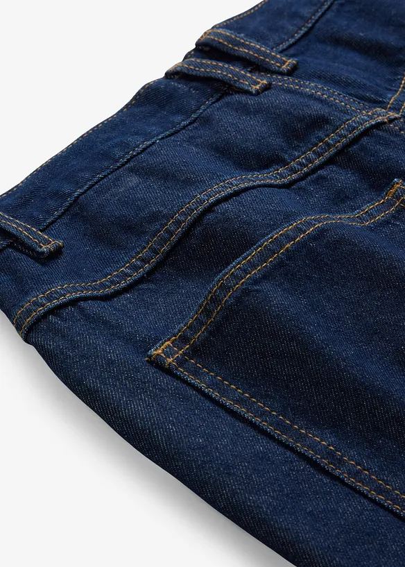 Jean droit taille haute, long, bonprix