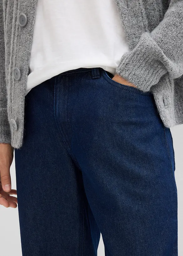 Jean loose 100% coton, droit, bonprix