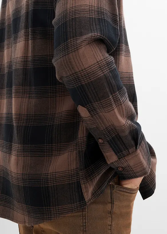 Chemise en flanelle 100% coton, bonprix