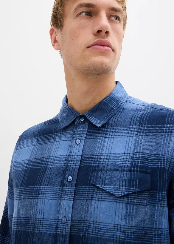 Chemise en flanelle 100% coton, bonprix