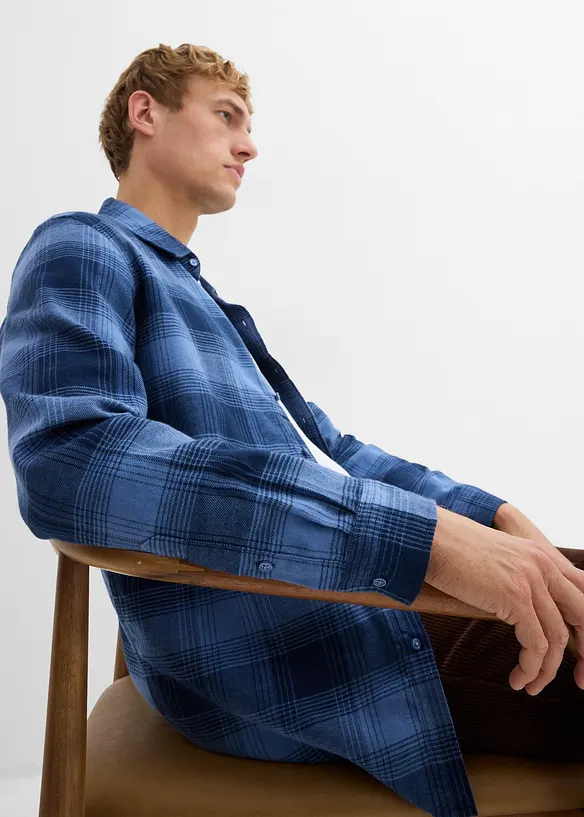 Chemise en flanelle 100% coton, bonprix