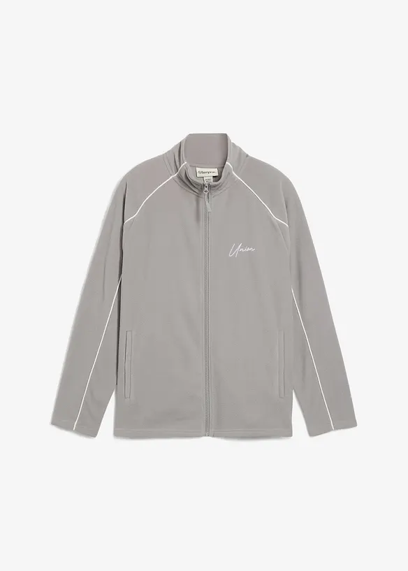 Veste polaire chaude à détails sportifs, bonprix