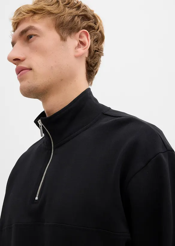 Sweat oversize 100% coton, bonprix