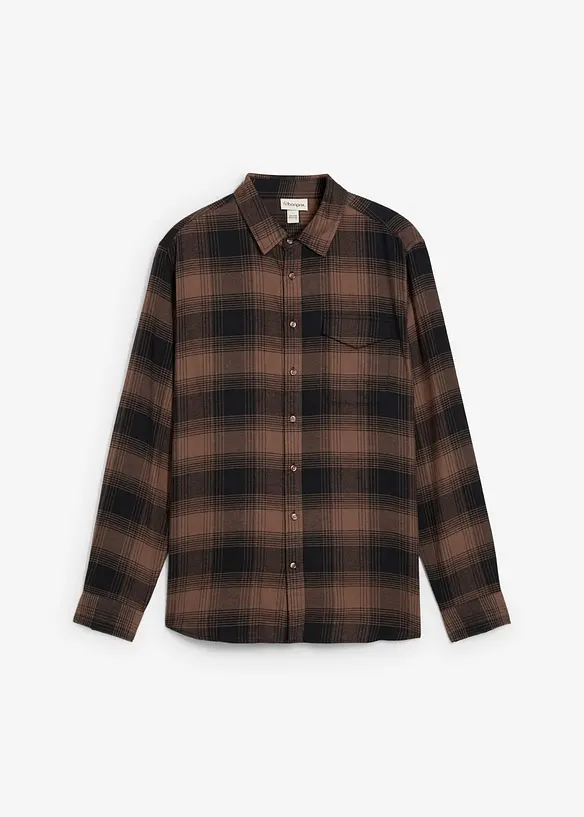 Chemise en flanelle 100% coton, bonprix