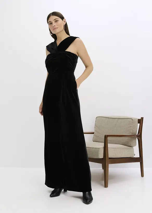 Combinaison en jersey velours fluide, bonprix