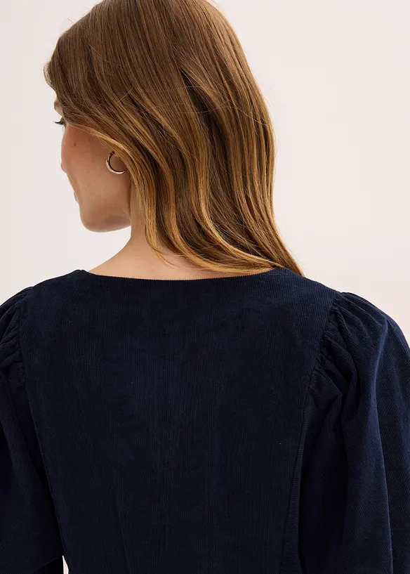 Robe en velours côtelé, bonprix