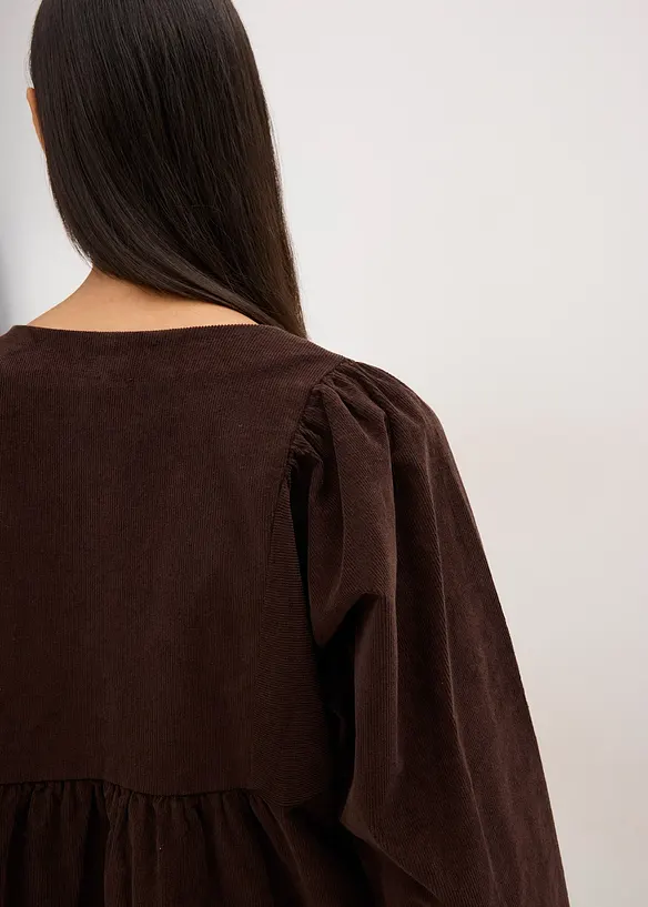 Robe en velours côtelé, bonprix