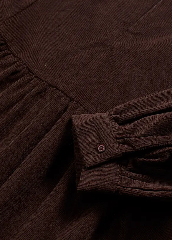 Robe en velours côtelé, bonprix