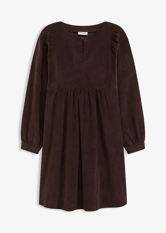 Robe en velours côtelé, bonprix