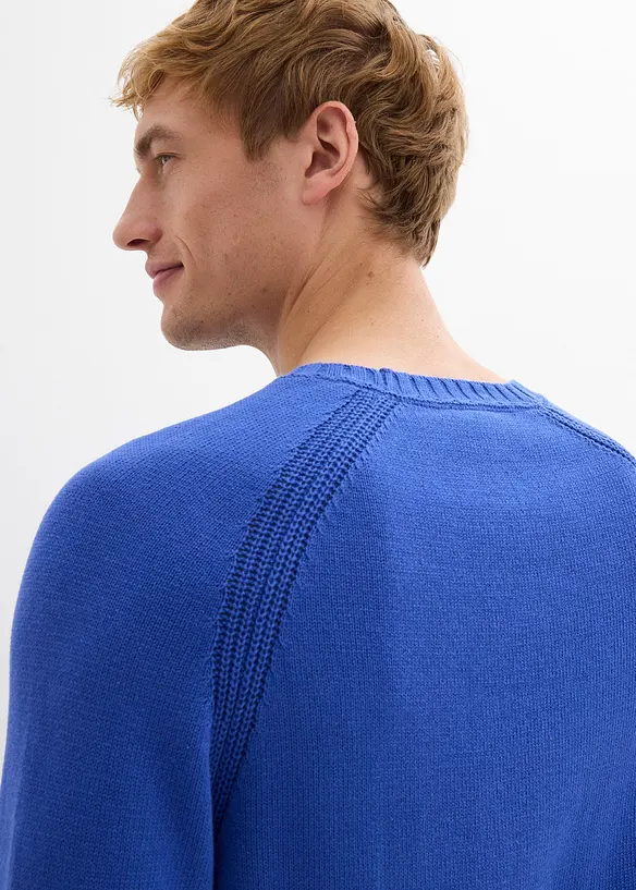 Pull en fine maille de coton, bonprix