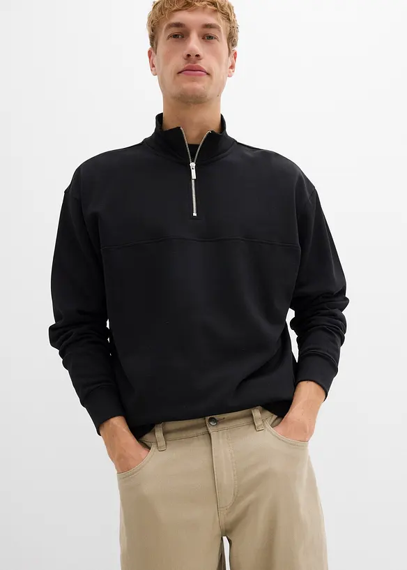 Pantalon thermique, droit et décontracté, taille élastiquée, bonprix