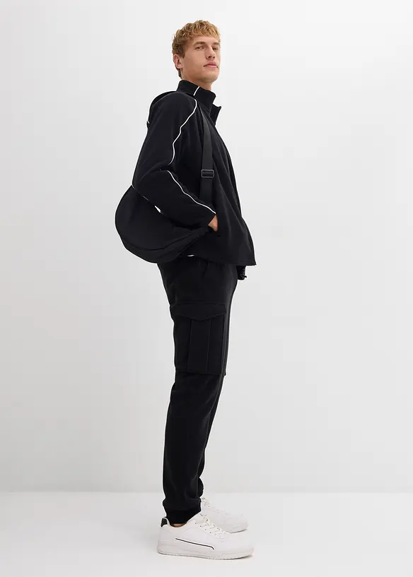 Veste polaire chaude à détails sportifs, bonprix