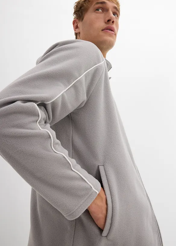 Veste polaire chaude à détails sportifs, bonprix