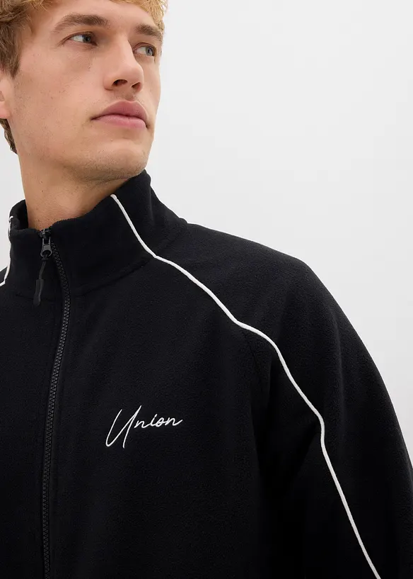 Veste polaire chaude à détails sportifs, bonprix