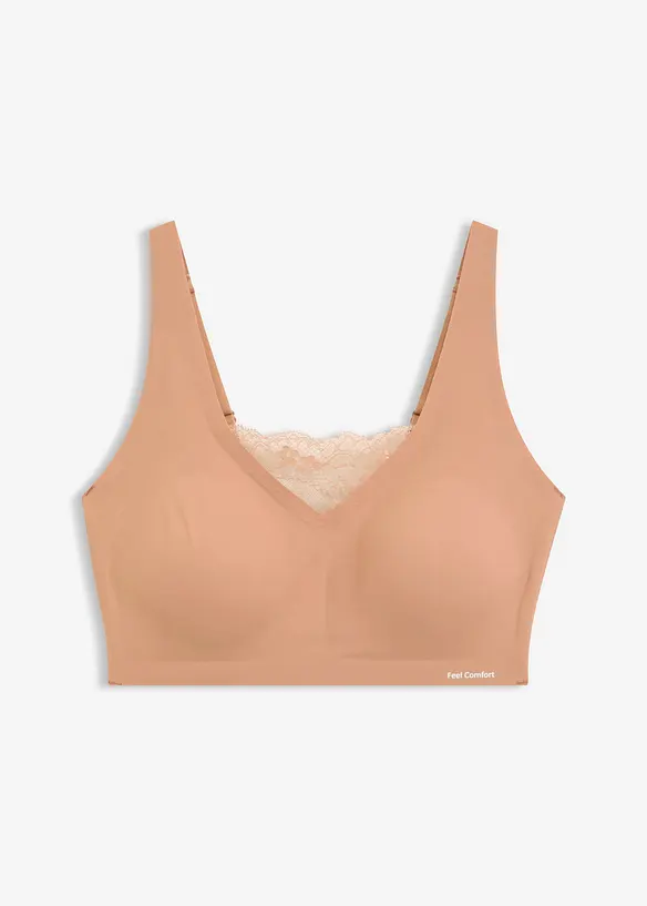 Soutien-gorge brassière rembourré découpe laser Feel Comfort, bonprix