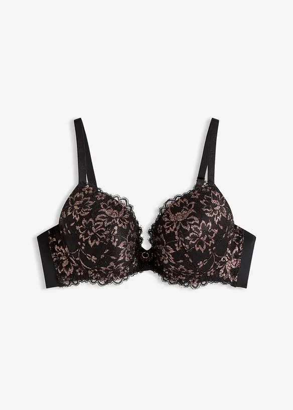 Soutien-gorge à coques et fil brillant, bonprix
