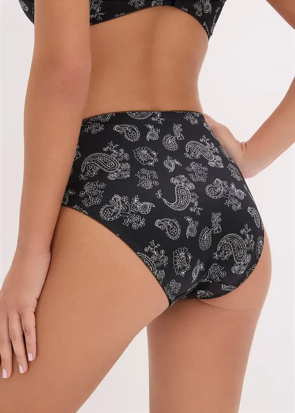 Lot de 2 slips Maxi avec dentelle, bonprix