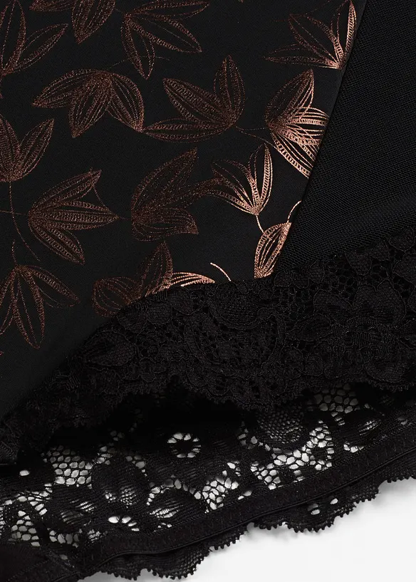 Slip sculptant taille haute, effet scintillant et maintien fort, bonprix