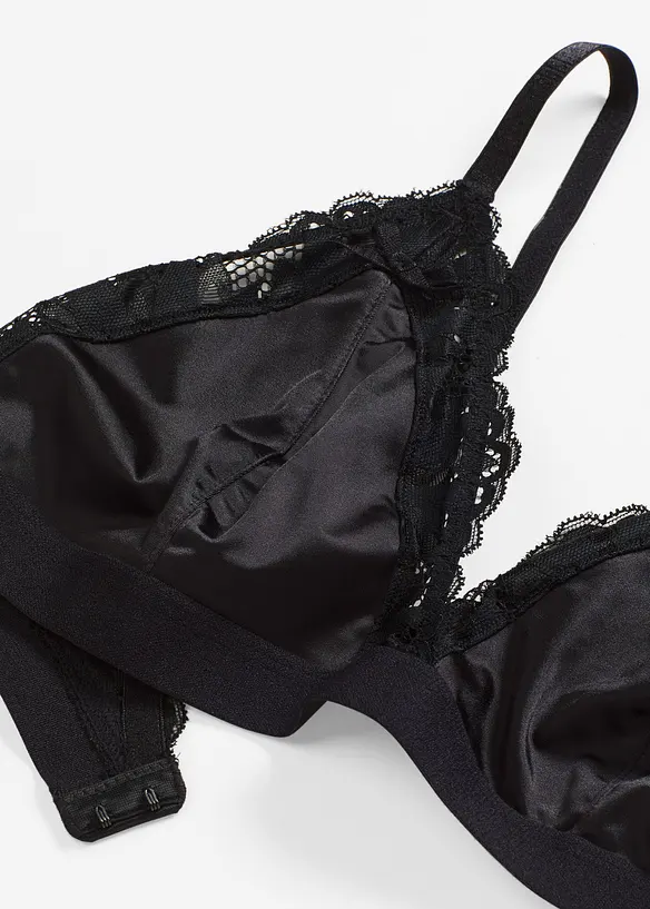 Soutien-gorge bralette en matière brillante, bonprix