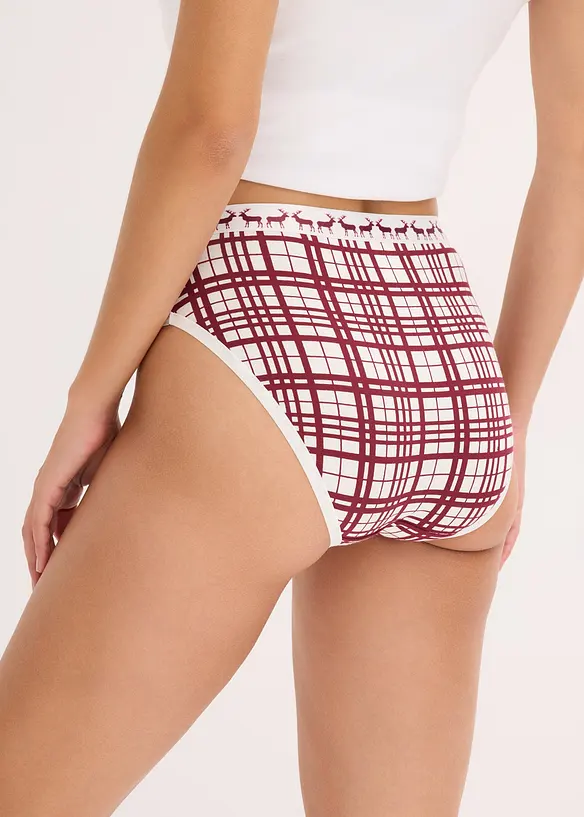 Lot de 4 slips Maxi coton, bonprix