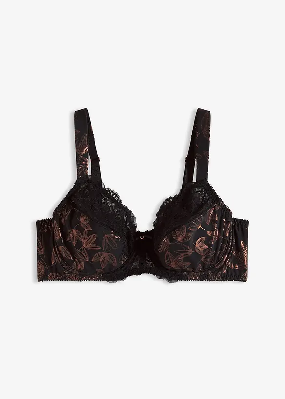 Soutien-gorge à armatures et imprimé scintillant, bonprix
