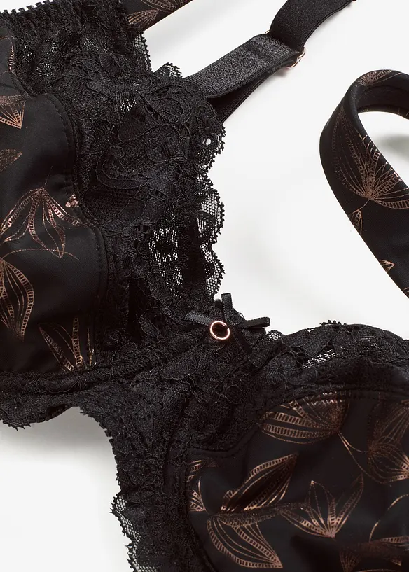 Soutien-gorge à armatures et imprimé scintillant, bonprix