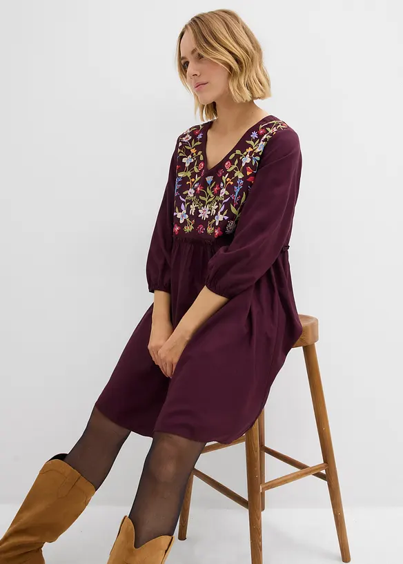 Robe-tunique en viscose fluide, bonprix