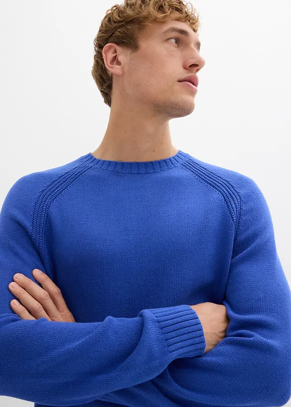 Pull en fine maille de coton, bonprix