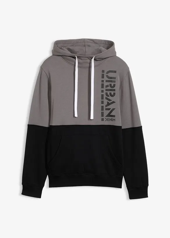 Sweat à capuche, Slim, bonprix