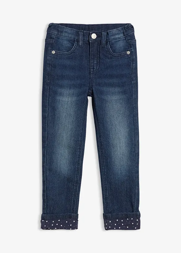 Jean slim chaud avec doublure jersey, bonprix