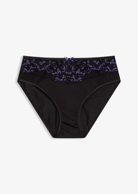 Slip Maxi avec dentelle, bonprix