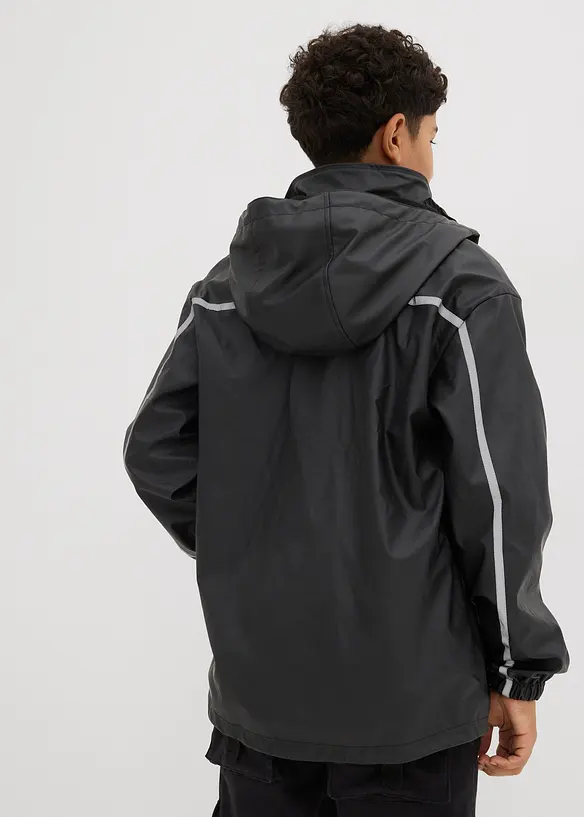 Imperméable thermique à doublure polaire et capuche amovible, bonprix