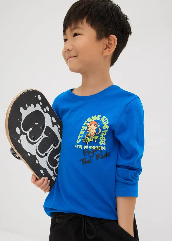 Pantalon cargo thermique doublé jersey, Regular, bonprix