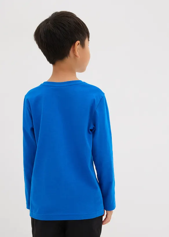 T-shirt manches longues 100% coton, bonprix