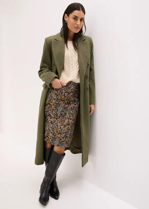 Pull sans manches en coton mélangé, bonprix