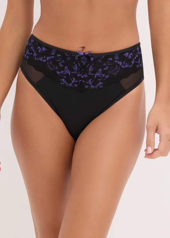 Slip Maxi avec dentelle, bonprix