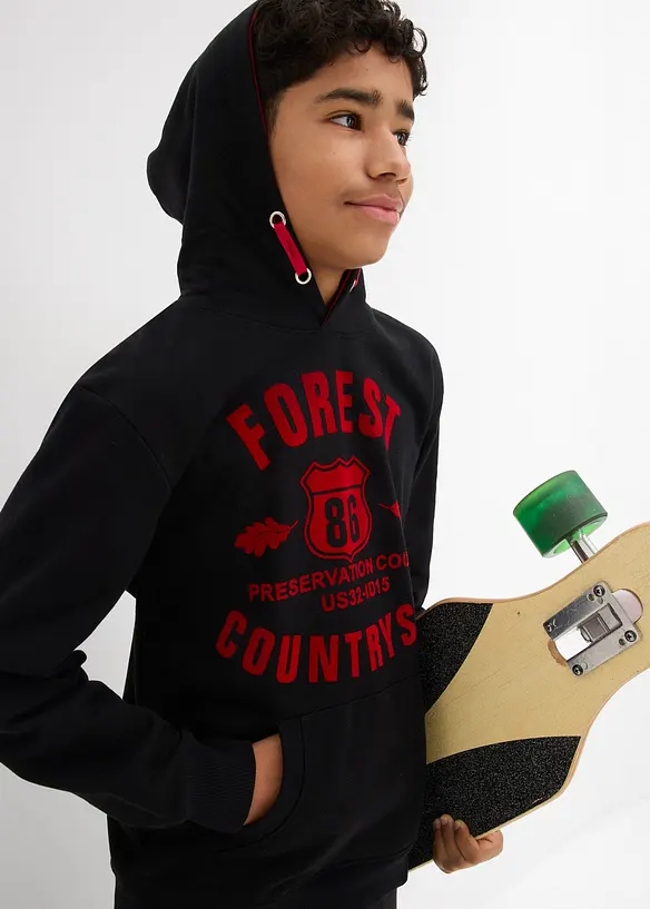 Sweat à capuche, bonprix