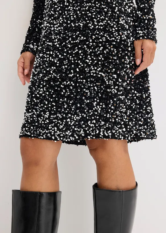 Robe à sequins, bonprix