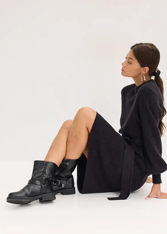 Robe en maille, bonprix