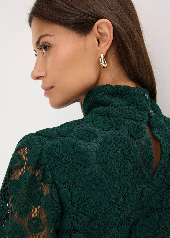 Robe courte en dentelle, bonprix