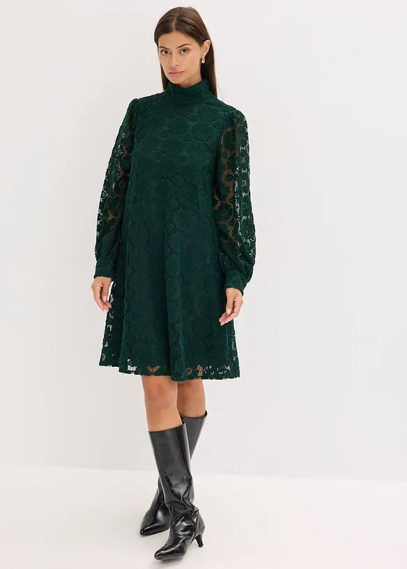 Robe courte en dentelle, bonprix