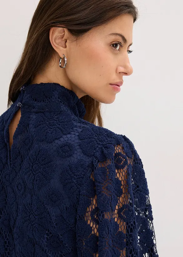 Robe courte en dentelle, bonprix