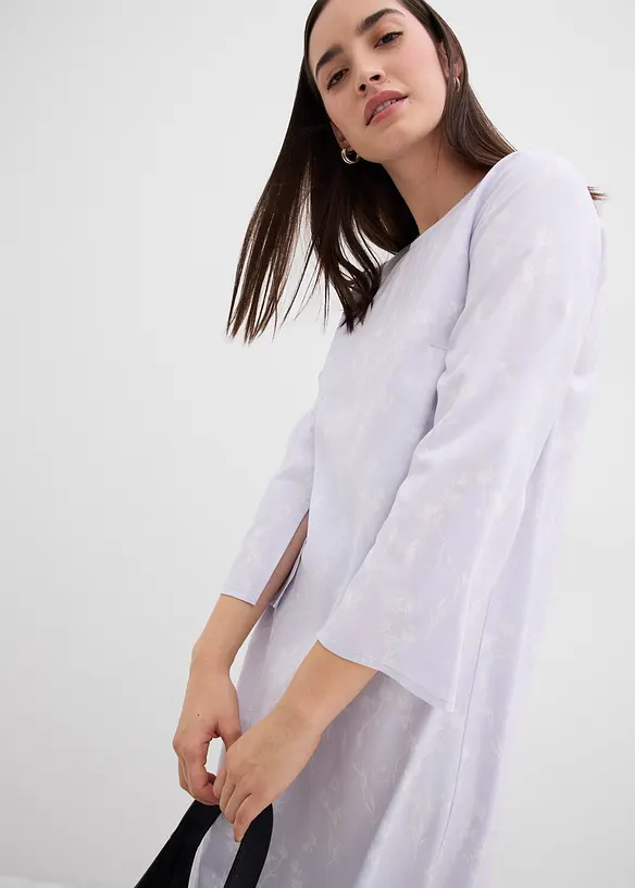 Robe midi florale 100% viscose, bonprix